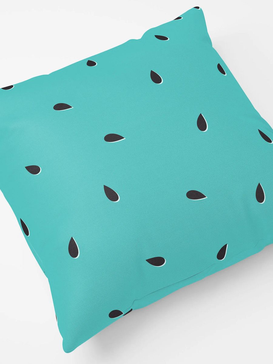Vibrant Teal Love Pillow product image (6)