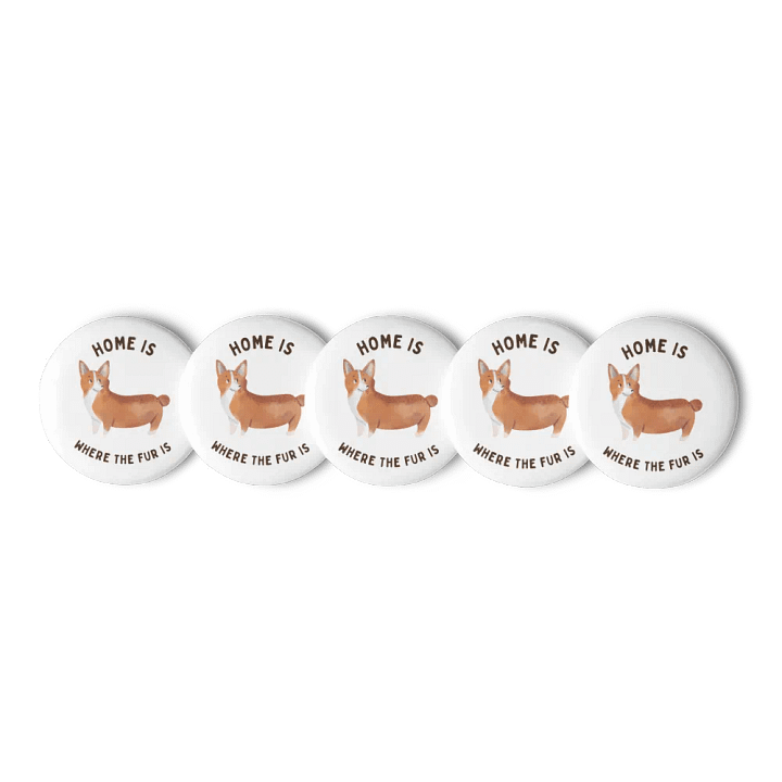 Home Is Where the Fur Is – Charming Pet Lover’s Pins product image (3)