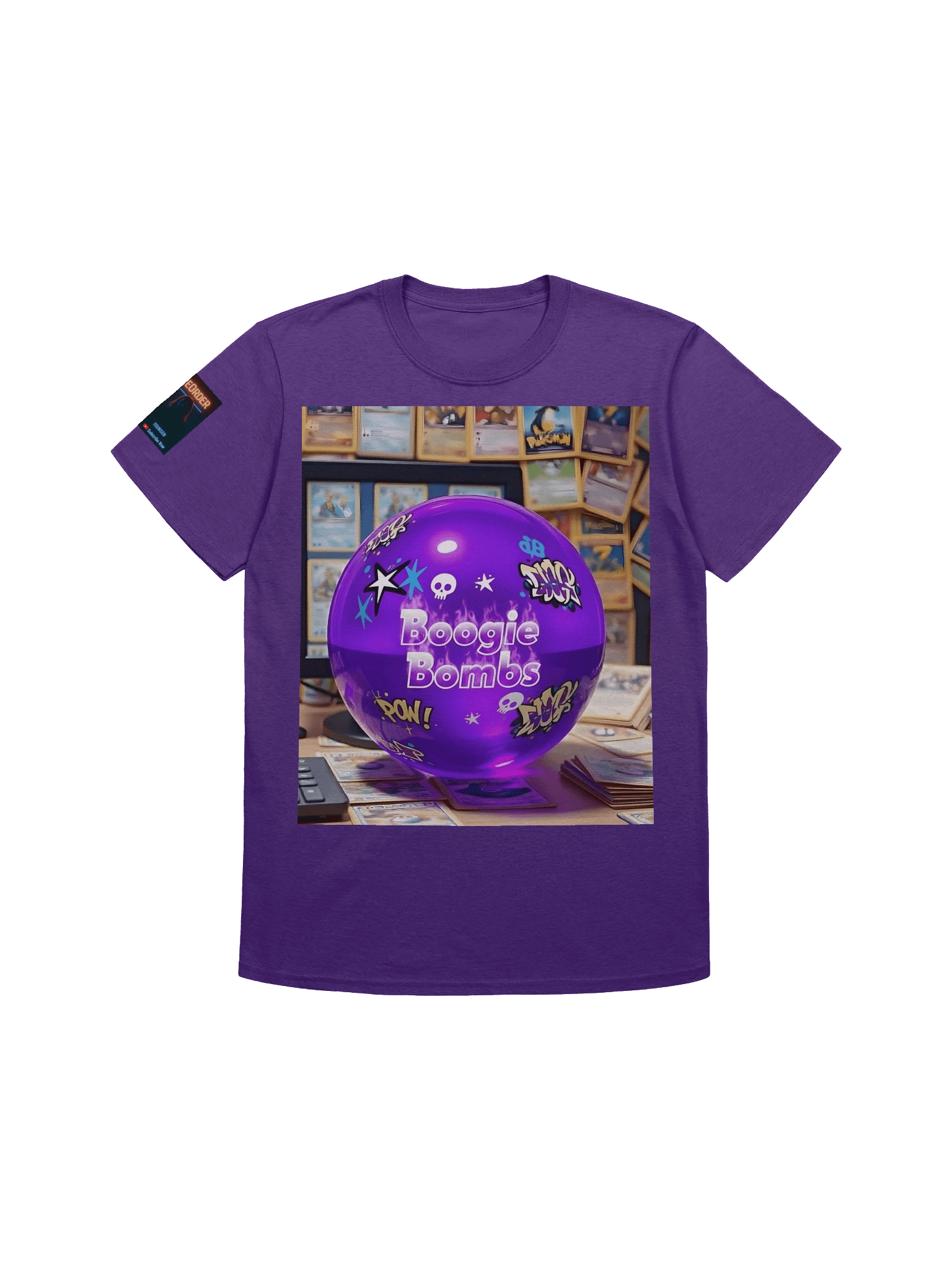Boogie Bombs Graffiti Unisex T-Shirt product image (1)