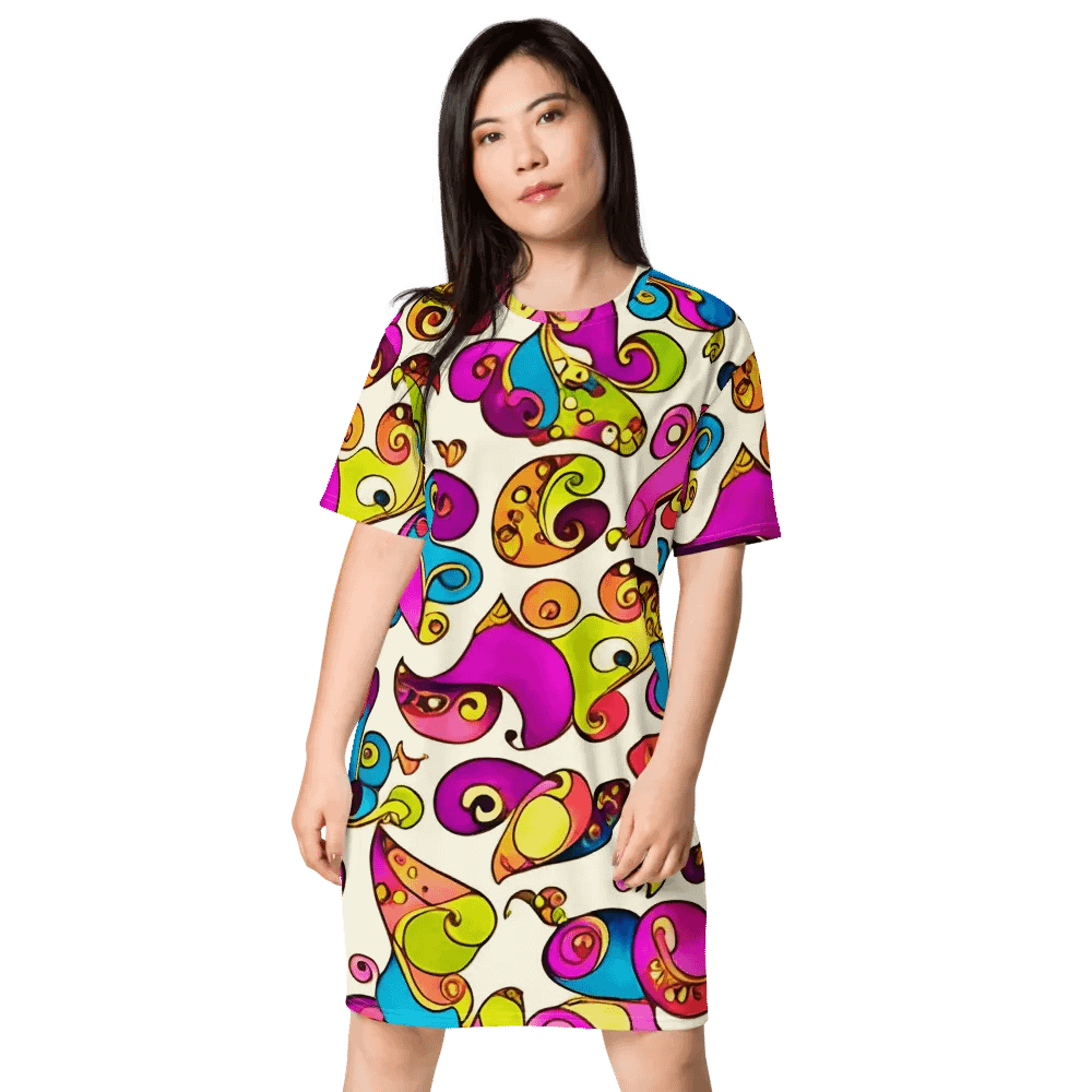 Tropical Paradise T Shirt Dress product image (4)