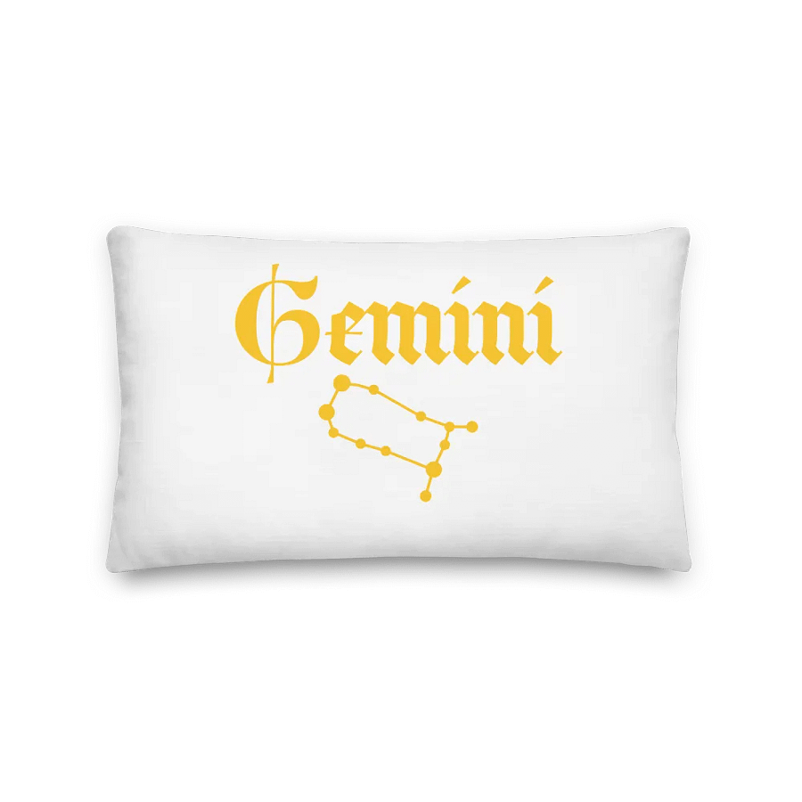 Symmetry of Gemini Premium Pillow product image (2)