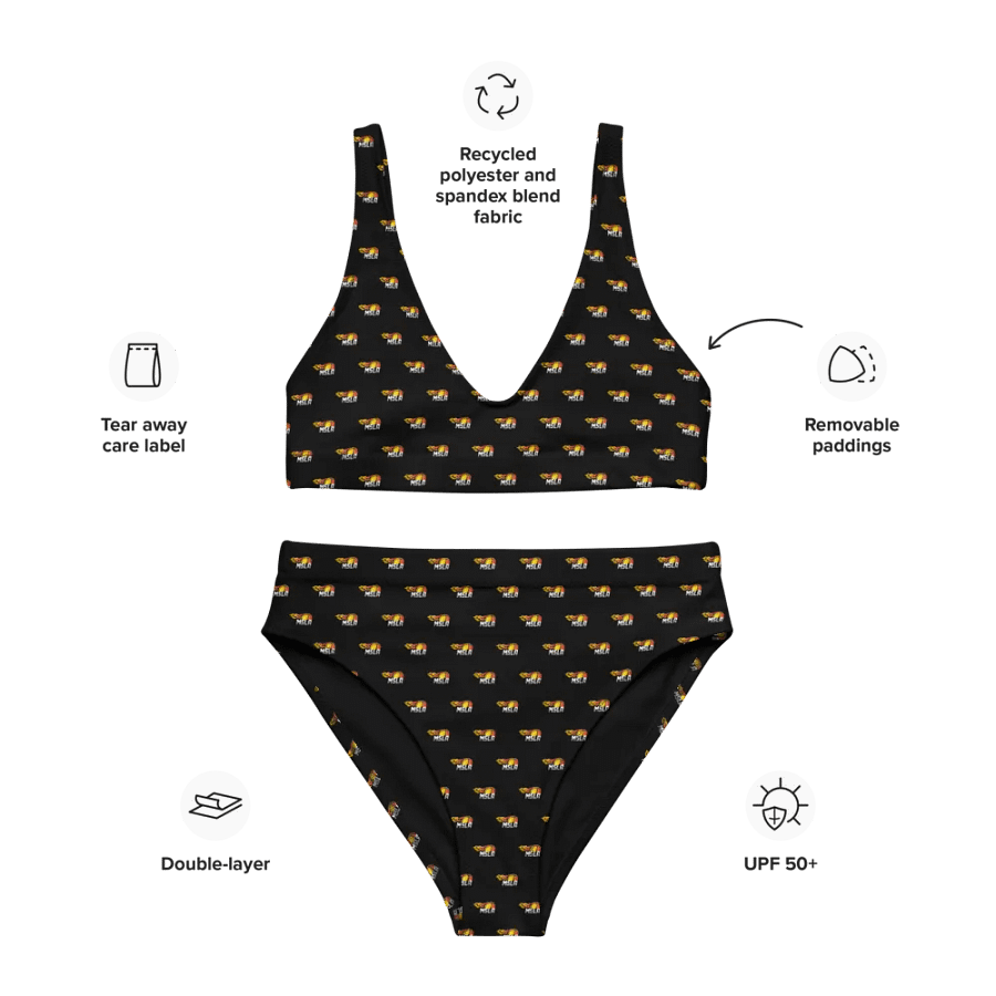MSLA Logo High Waisted Bikini product image (7)