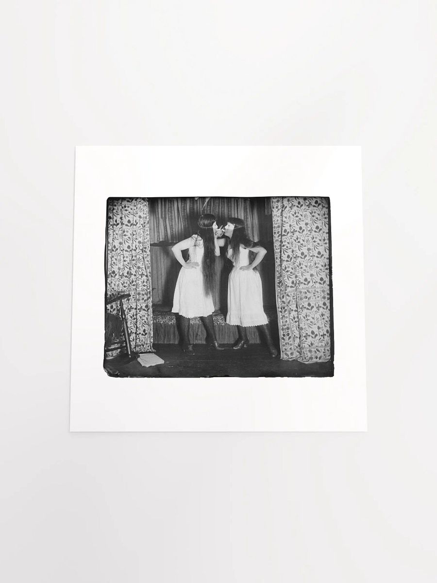 Trude & I, Masked, Short Skirts by Alice Austen (1891) - Print product image (8)