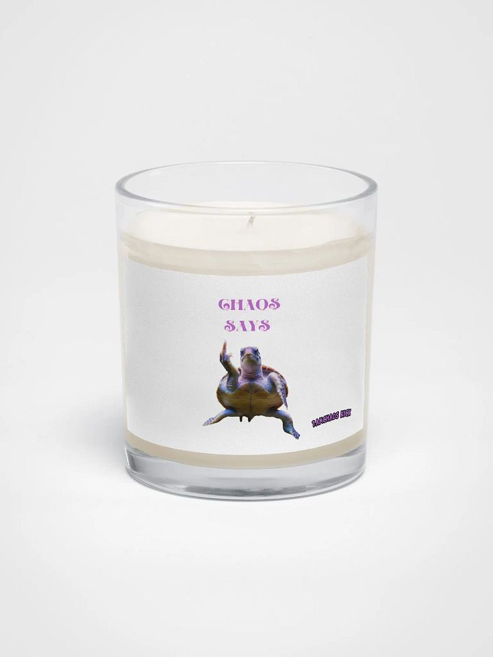 Chaos Says Soy Wax Candle product image (1)