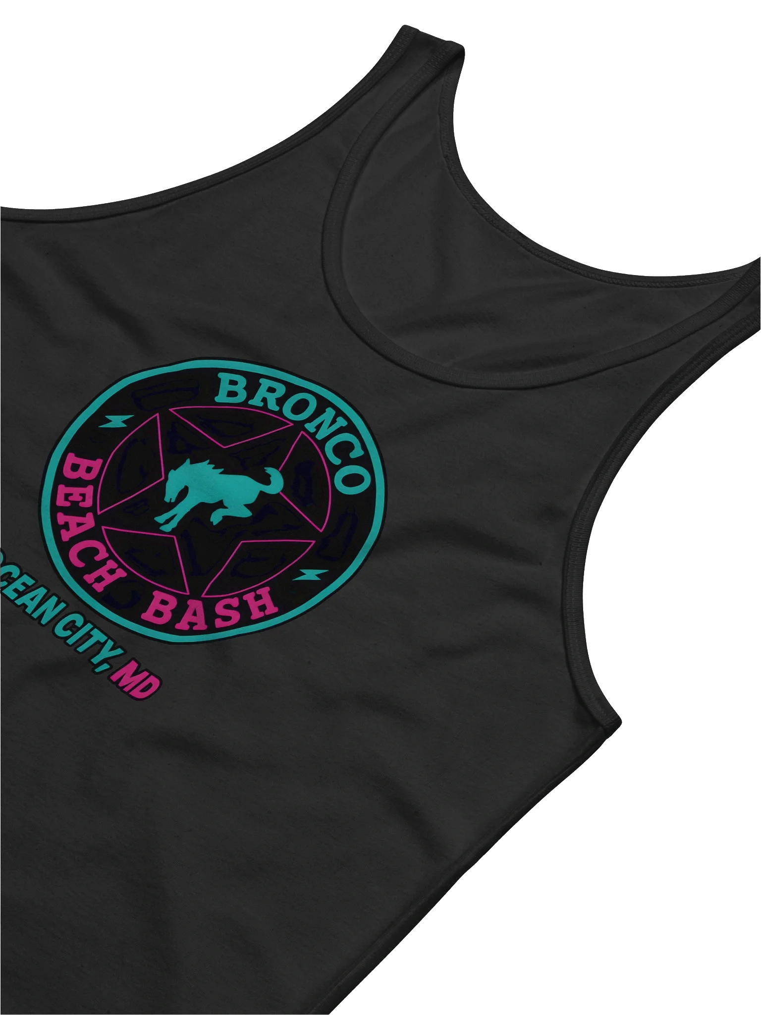 2025 Bronco Beach Bash Ocean City / Destination Bigfoot Bronco Collab | Full Send Bella+Canvas Jersey Tank (Multiple Colors Available) product image (4)