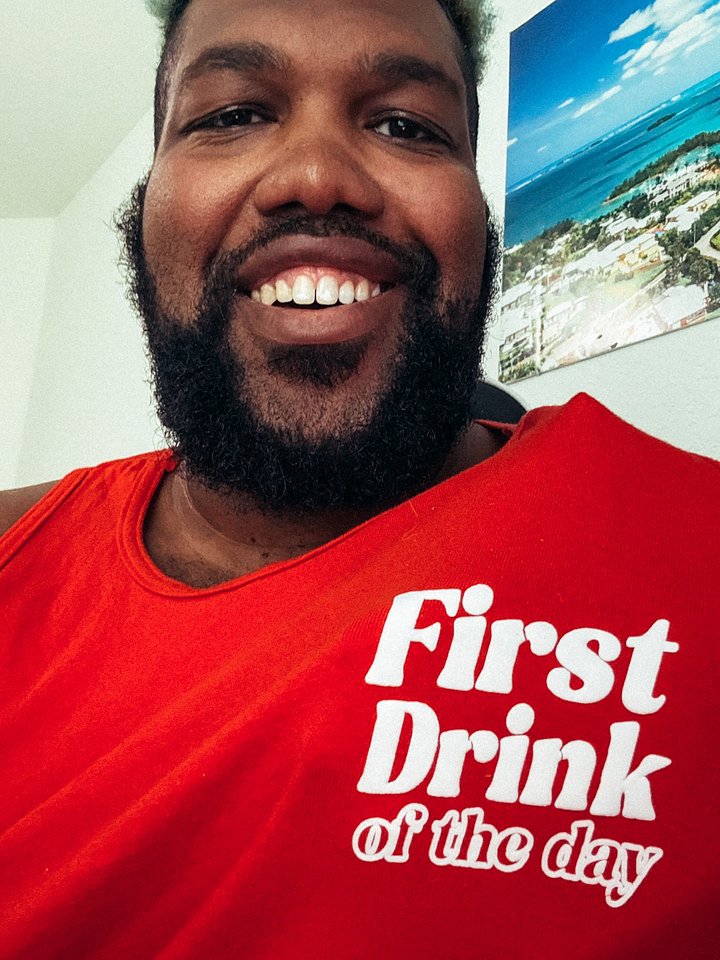 First Drink Of The Day - PUFF Tank product image (1)