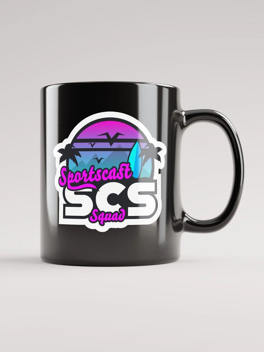 SCS SUMMERTIME GLOSSY BLACK MUG product image (6)