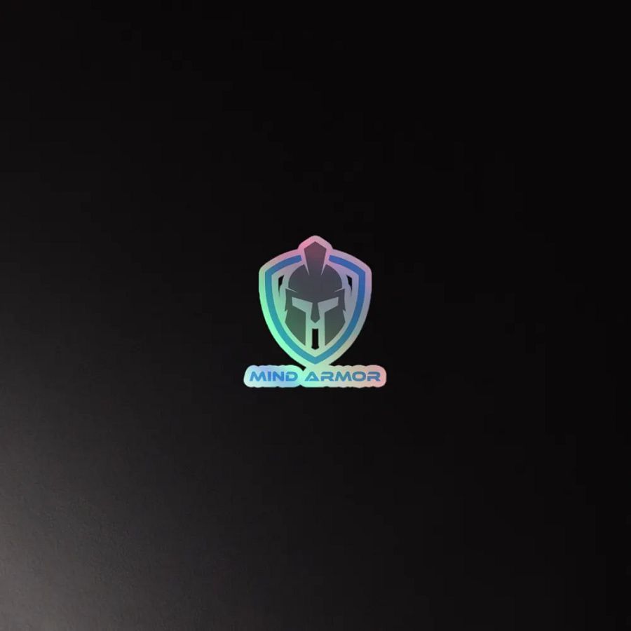Mind Armor - Kiss-Cut Holographic Sticker product image (6)