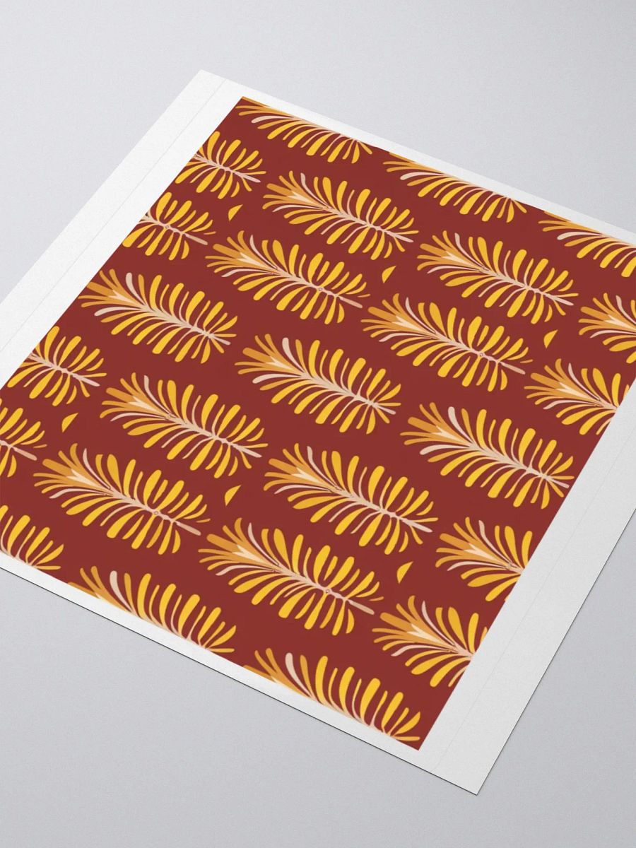 Exclusive Abstract Feather Pattern Sticker | Premium Kiss Cut Vinyl | Perfect for Laptops, Cars & More product image (3)