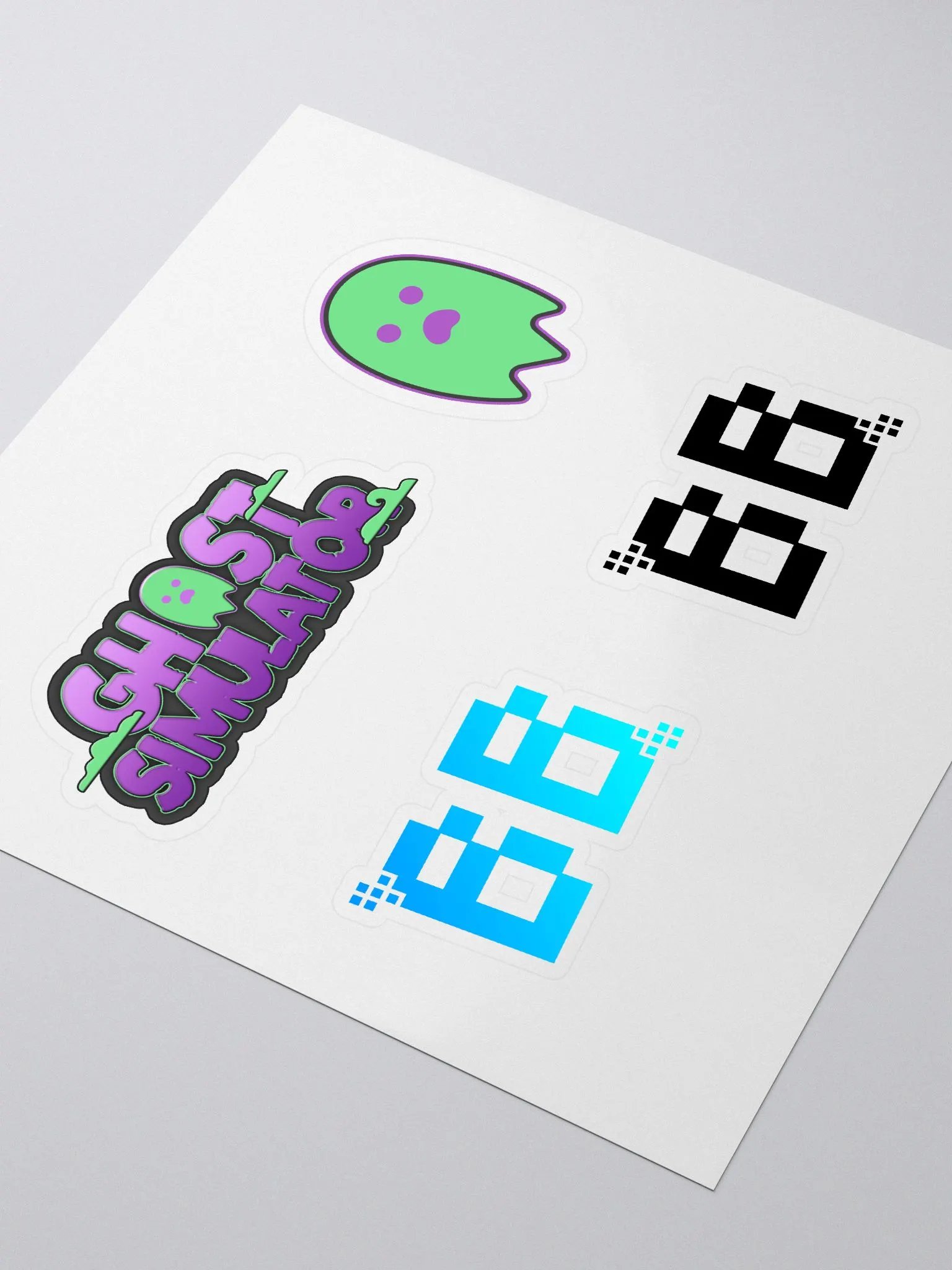 Logos Sticker Sheet - Ghost Simulator product image (3)