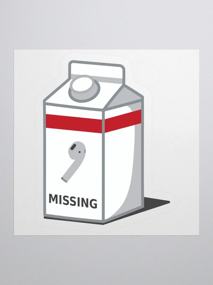Missing Earbud Sticker product image (1)