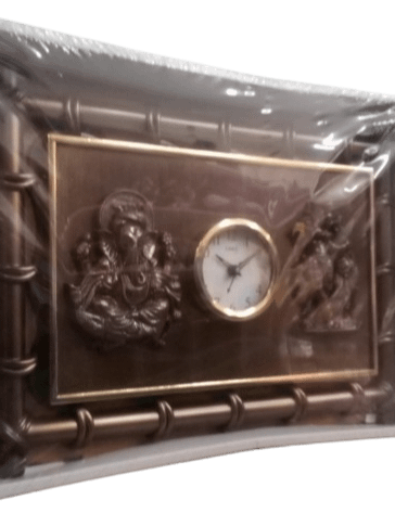 DESIGN GANESH RADHA KRISHNA WALL COLCK product image (4)