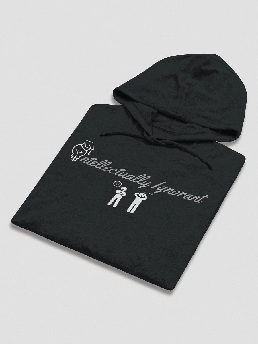 Women's Grey scale Intellectually Ignorant District lightweight Hoodie product image (3)
