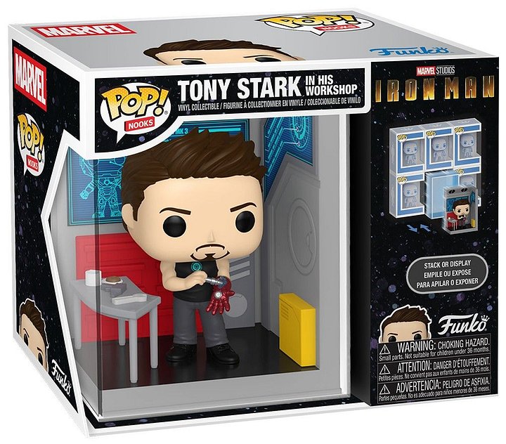 Funko POP! Nooks - Marvel - The Infinity Saga - Tony Stark in His Workshop product image (2)