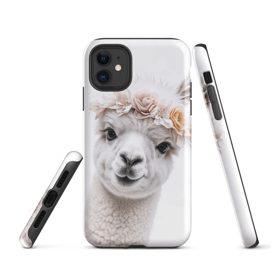 Alpaca Bloom Tough Case for iPhone® product image (4)