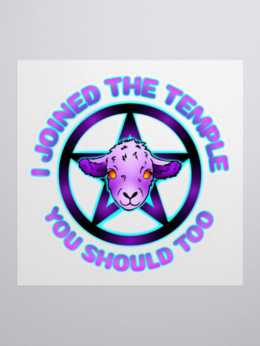 Join The Temple Sticker product image (1)