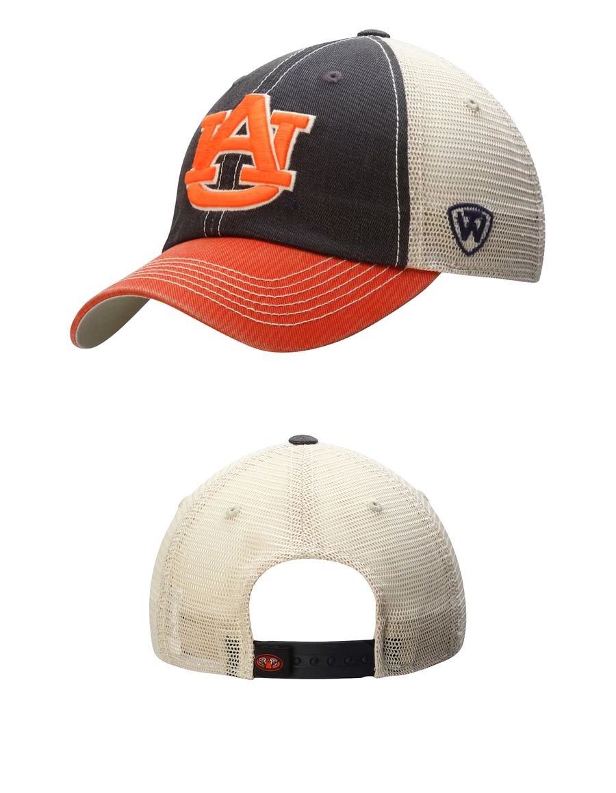 Auburn Tigers Top of the World Trucker Adjustable Hat - Navy Blue product image (3)