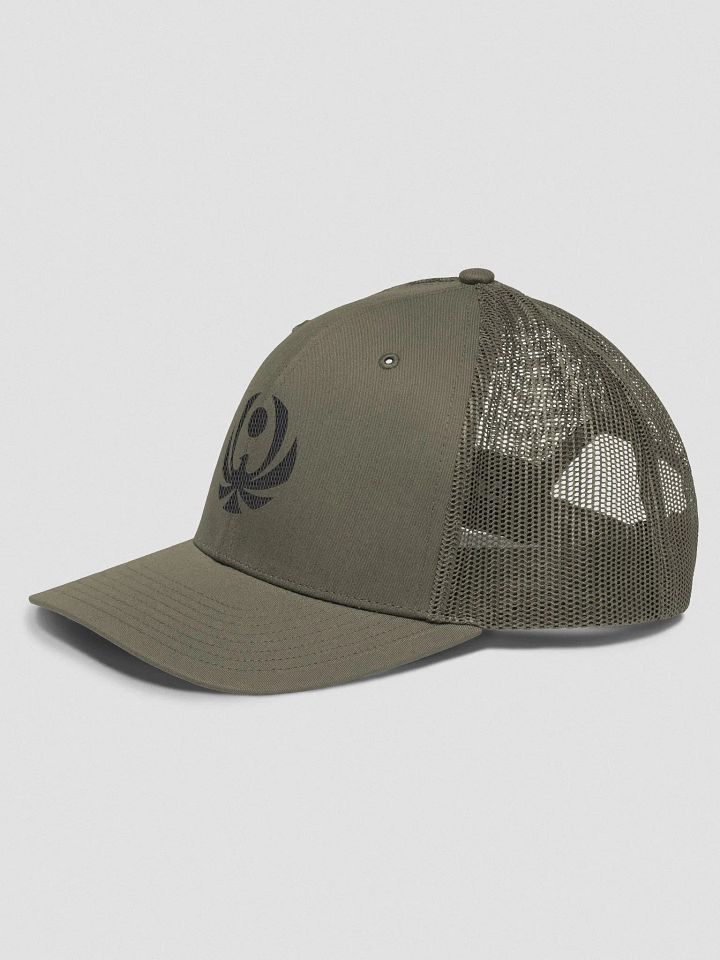 CroweGamingg Richardson Snapback Trucker Cap - Black Logo product image (4)