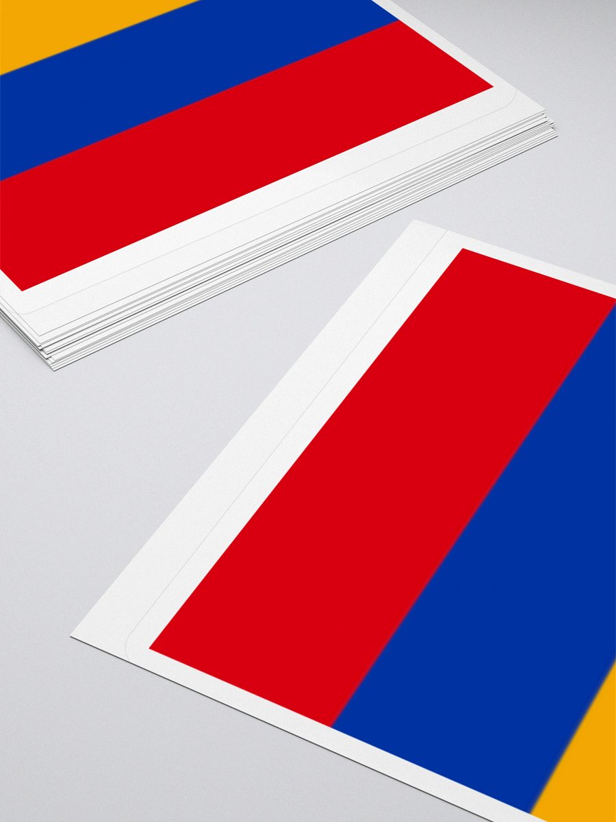 Exclusive Armenia Flag Kiss-Cut Stickers - High-Quality Vinyl, Multiple Sizes product image (10)