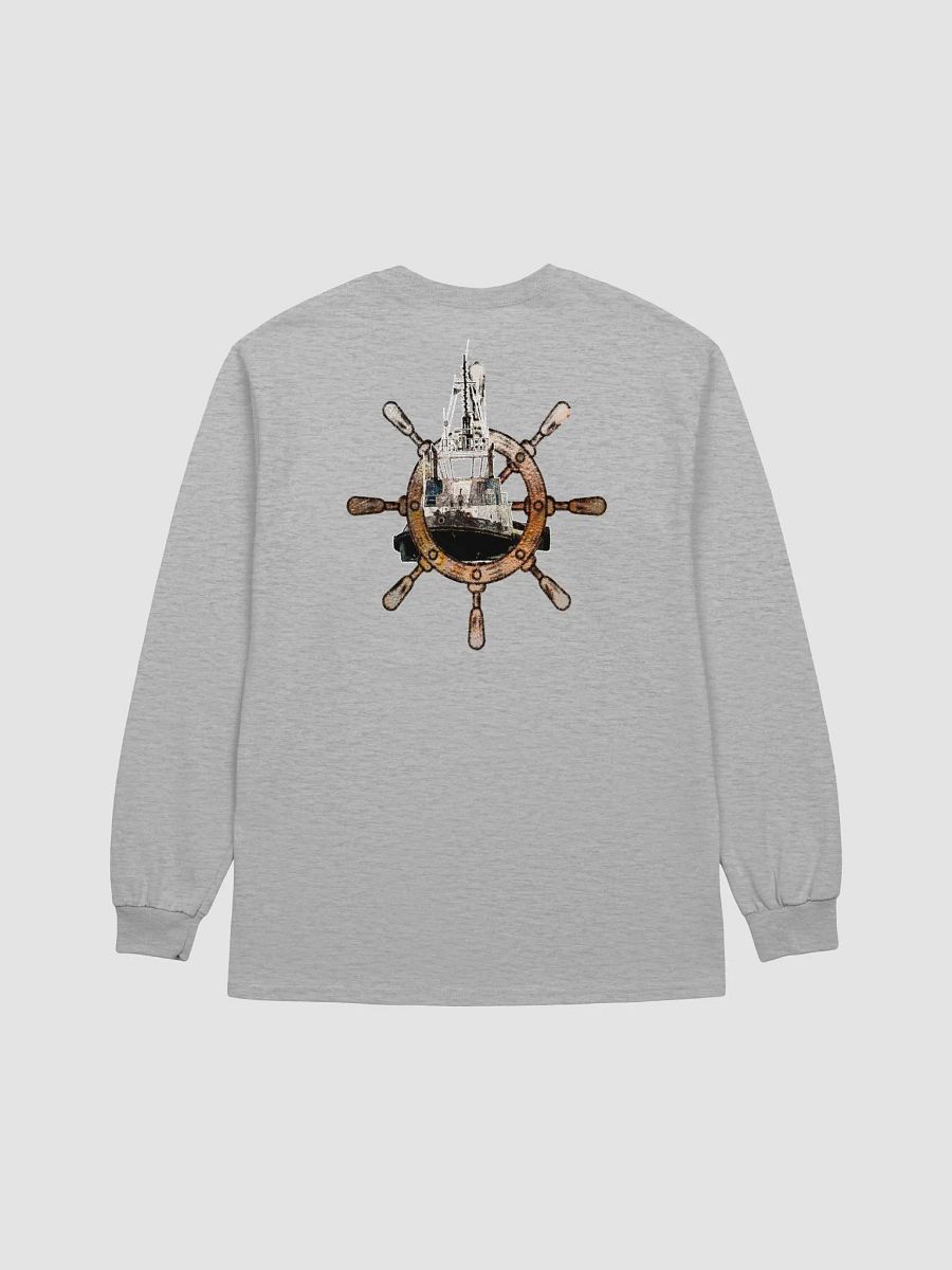 Ship Wheel & Tug Chief Long Sleeve Tee product image (1)