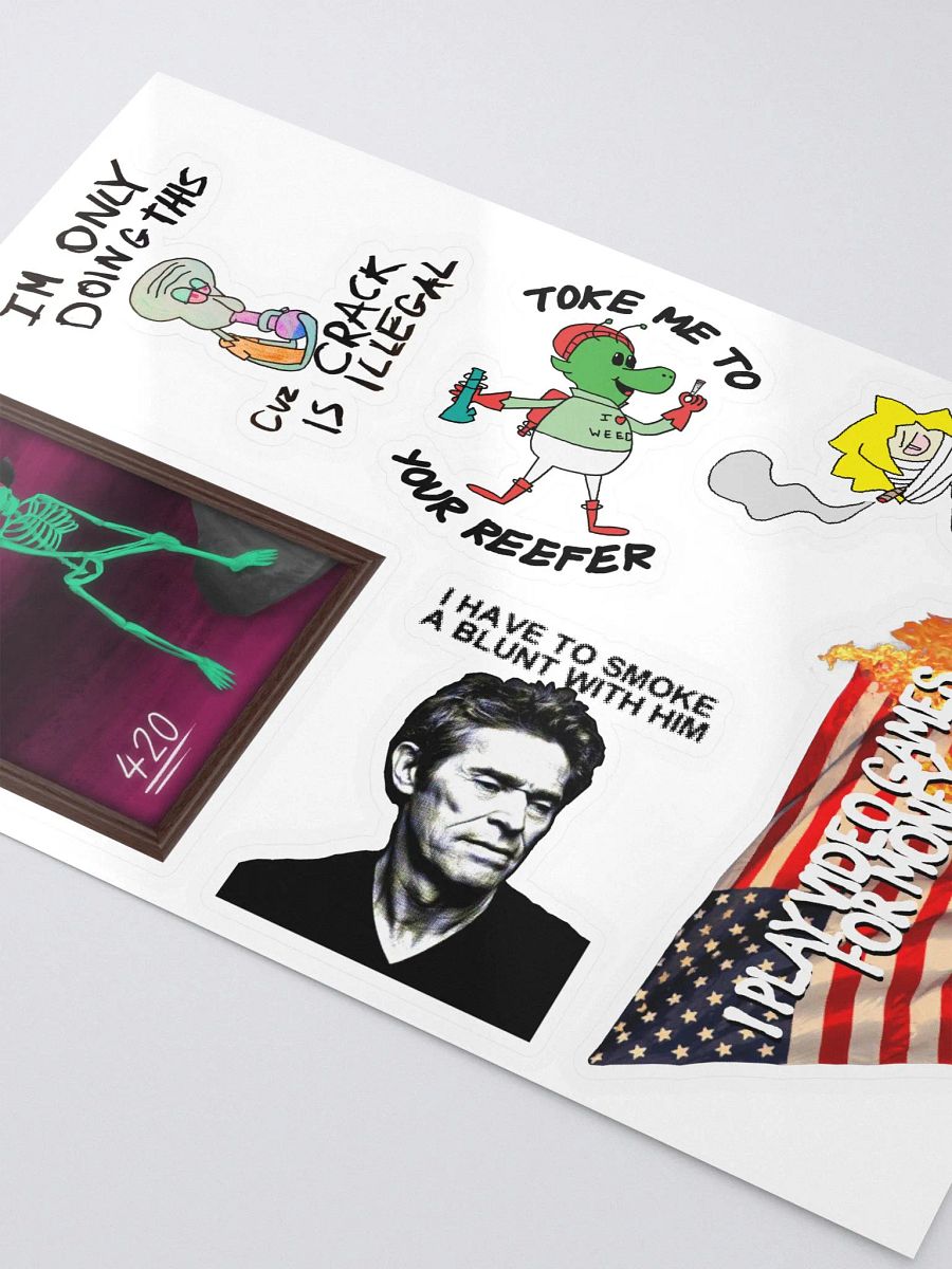 THE 4/20 STICKER SHEET product image (3)