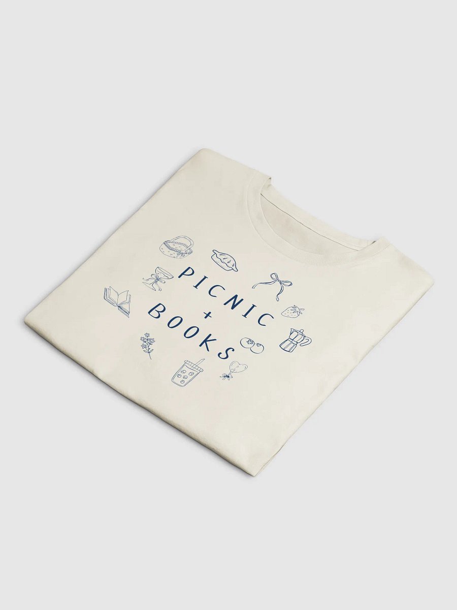 Picnic + Books Crop Top product image (2)