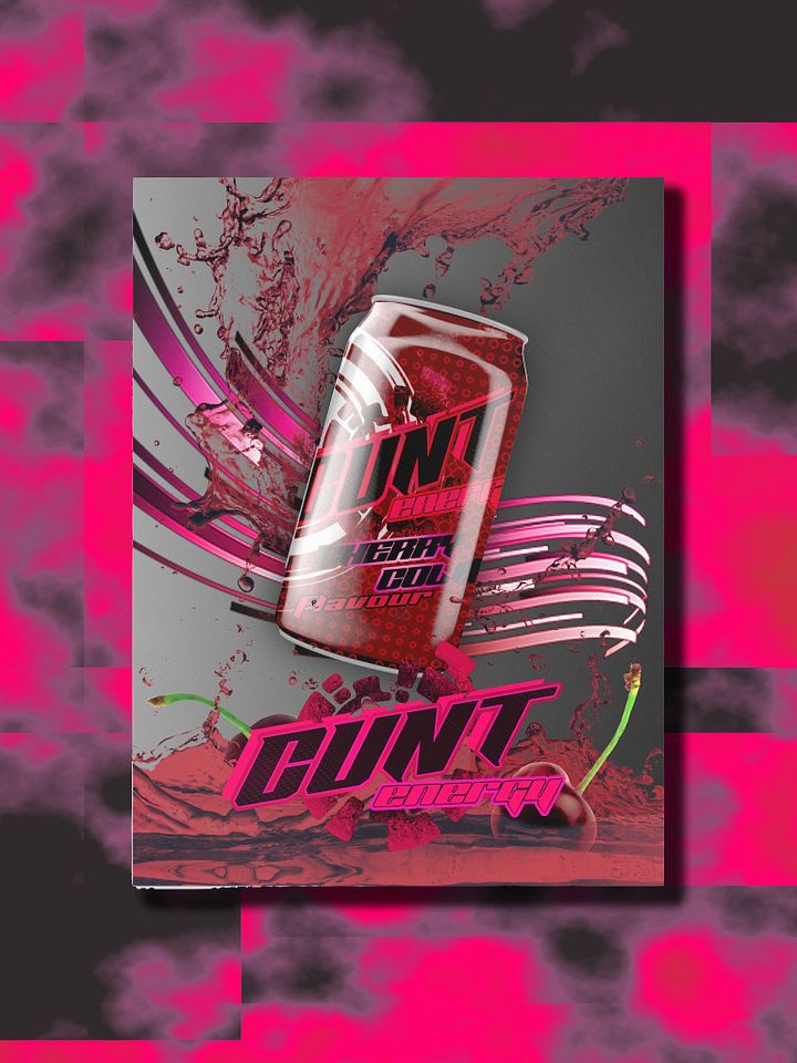 CUNT ENERGY > Cherry Cola product image (1)