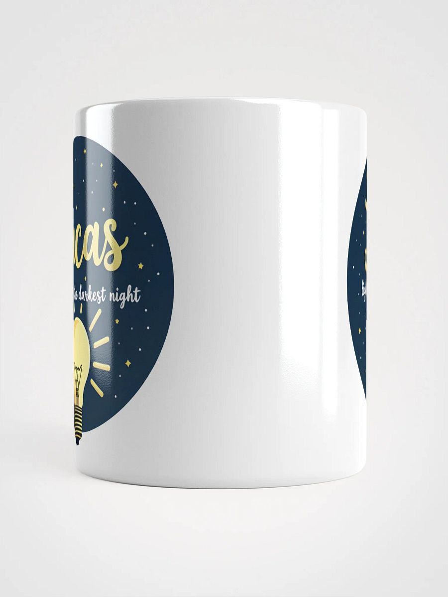 Lucas Mug: 'Lighting Up the Darkest Night' – A Personalized Gift of Inspiration product image (5)