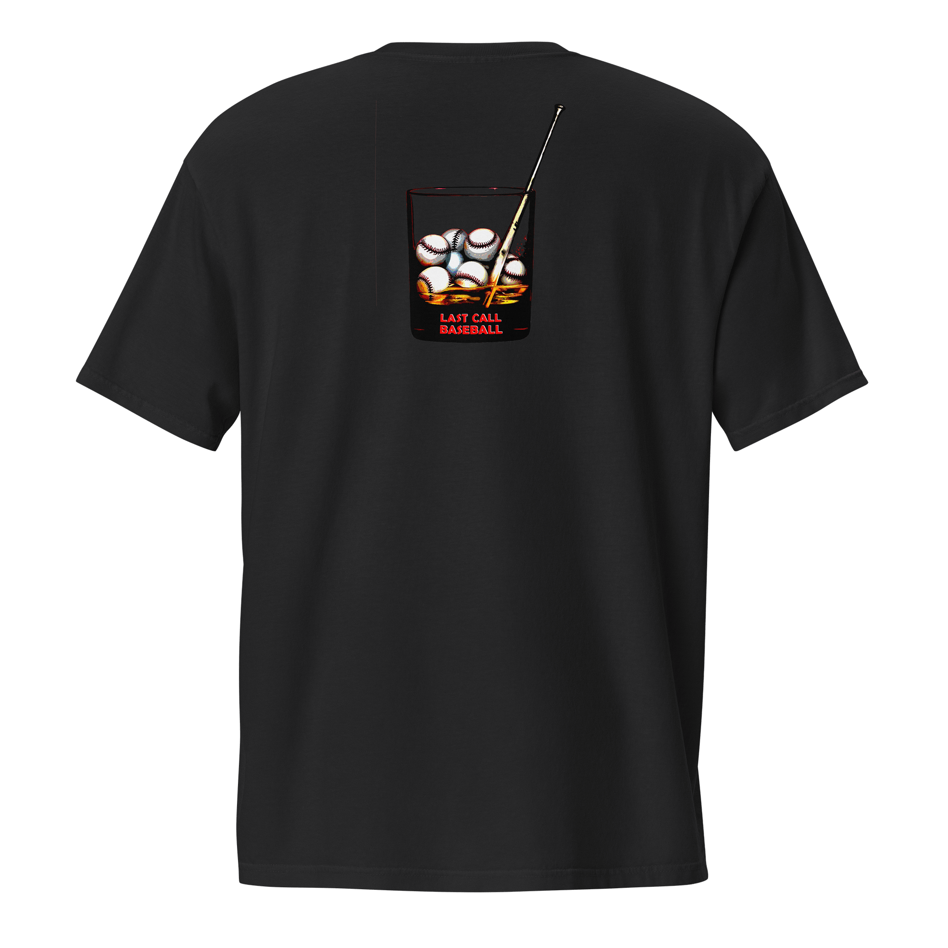 Last Call Baseball Women's Garment-Dyed Pocket T-Shirt product image (1)