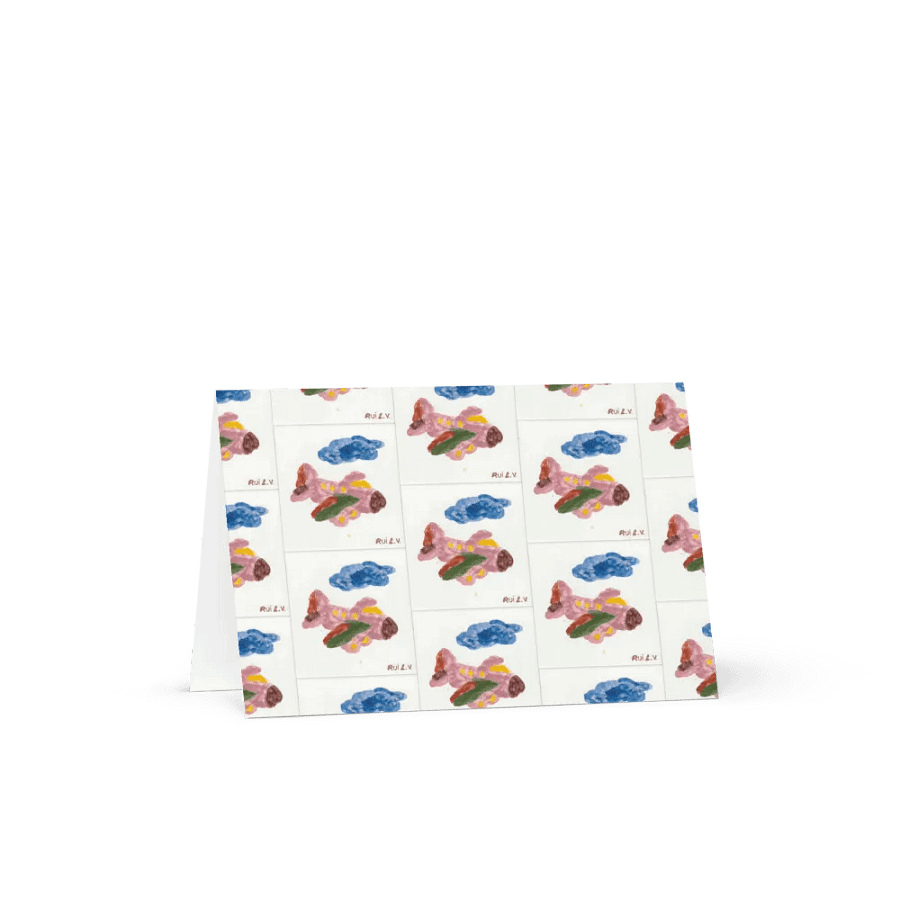 Kid Airplane (Greeting Card) product image (1)