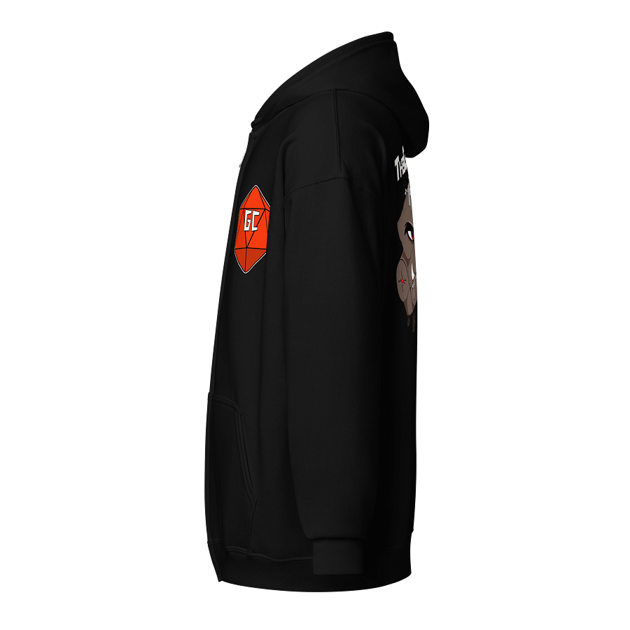 Grouch Couch Zip Hoodie – Critical Comfort Mode product image (3)