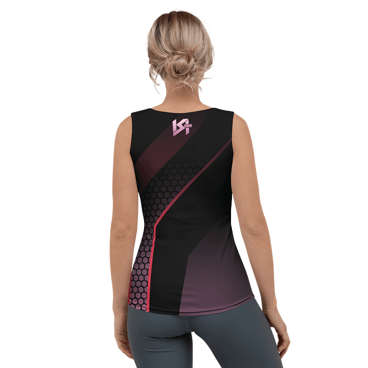 . ORG Never Give Up Women's Geometric Tank Top product image (2)