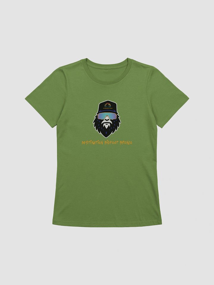 Destination Bigfoot Bronco Bigfoot Logo Bella+Canvas Women's Supersoft Relaxed-fit T-Shirt (Multiple Color Options) product image (71)