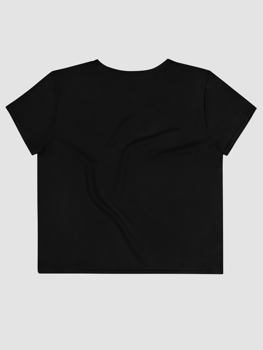 Glitch Hey QT Crop Top (Black) product image (2)