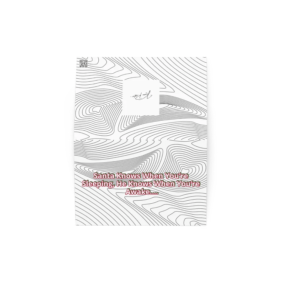 Santa's Surveillance Greeting Card product image (4)
