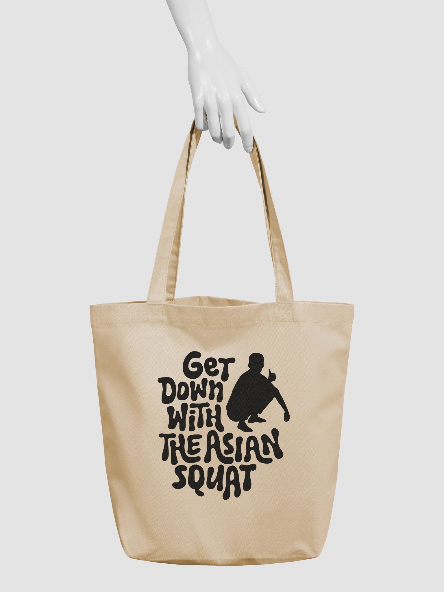 GET DOWN WITH THE ASIAN SQUAT (Male) Tote Bag product image (3)