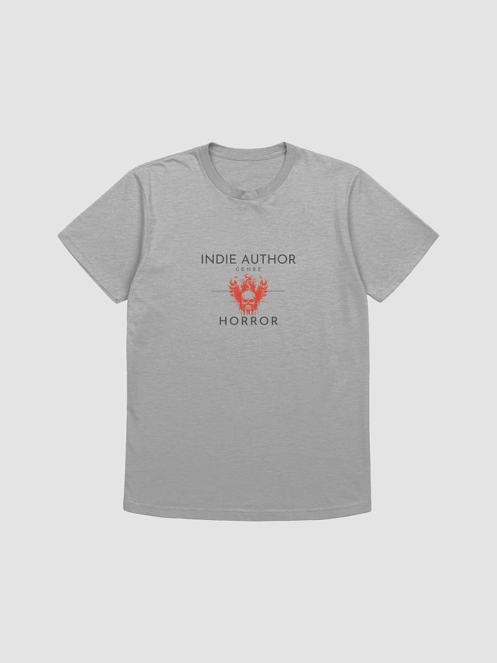Indie Author Genre Horror Supersoft Grey T-shirt product image (1)