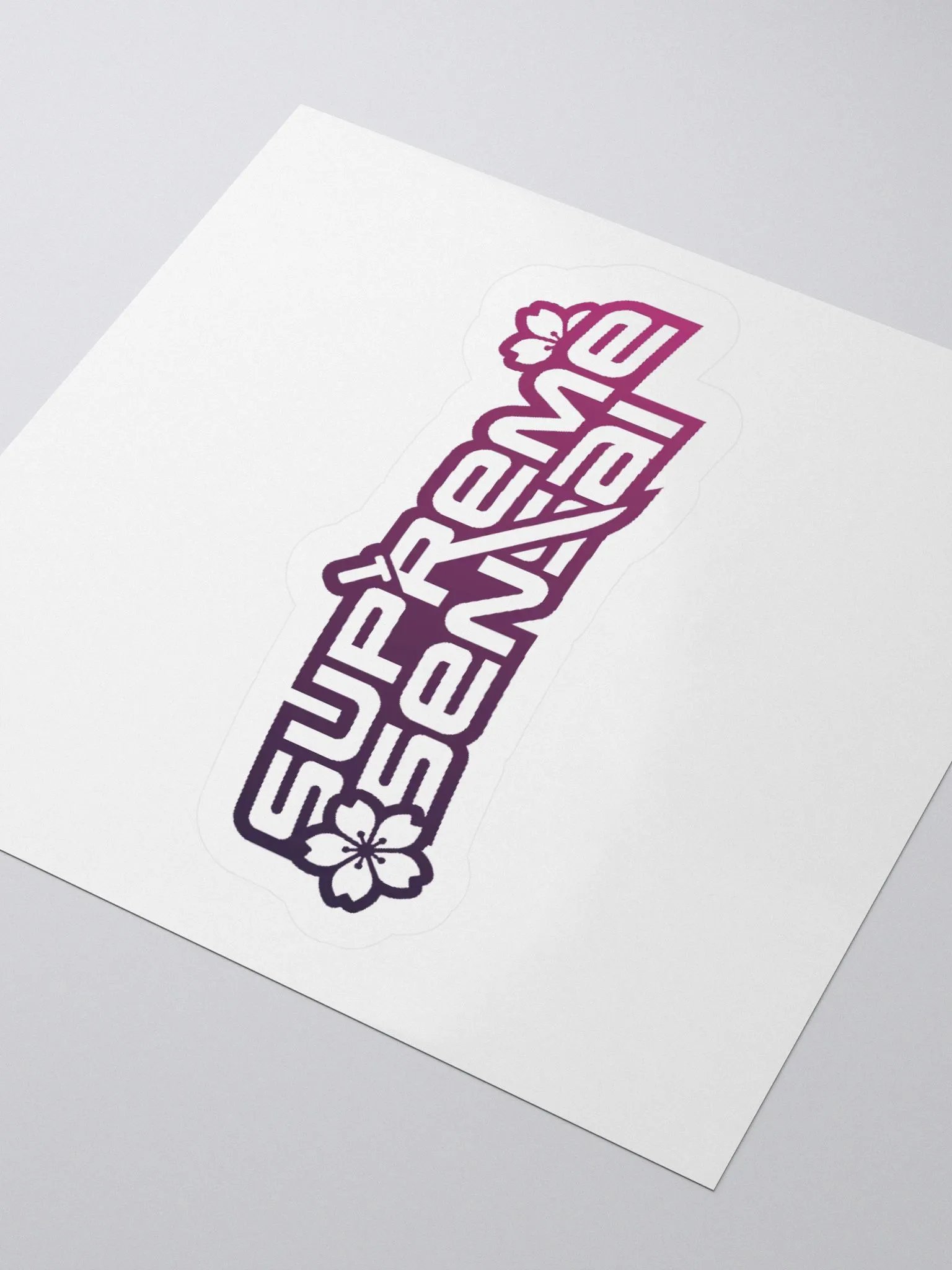 Supreme Sensai Logo Sticker product image (8)