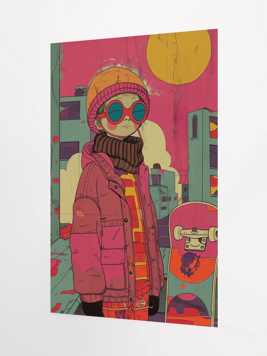 Urban Winter Vibes Pop Art Poster product image (5)