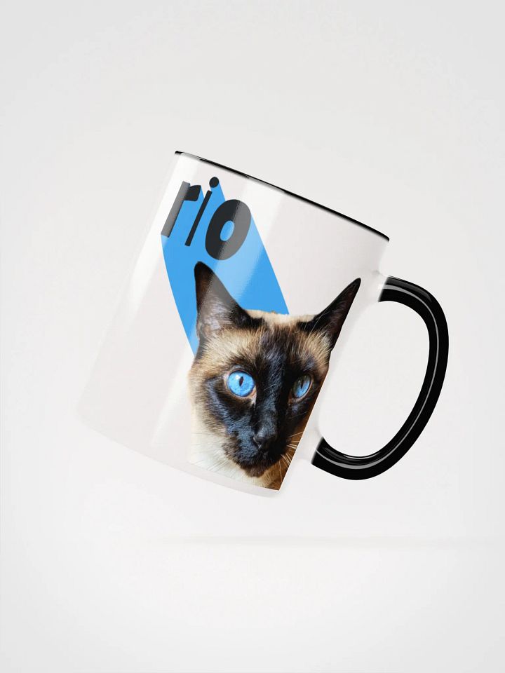 Rio's Blue-Eyed Cat Ceramic Mug product image (8)