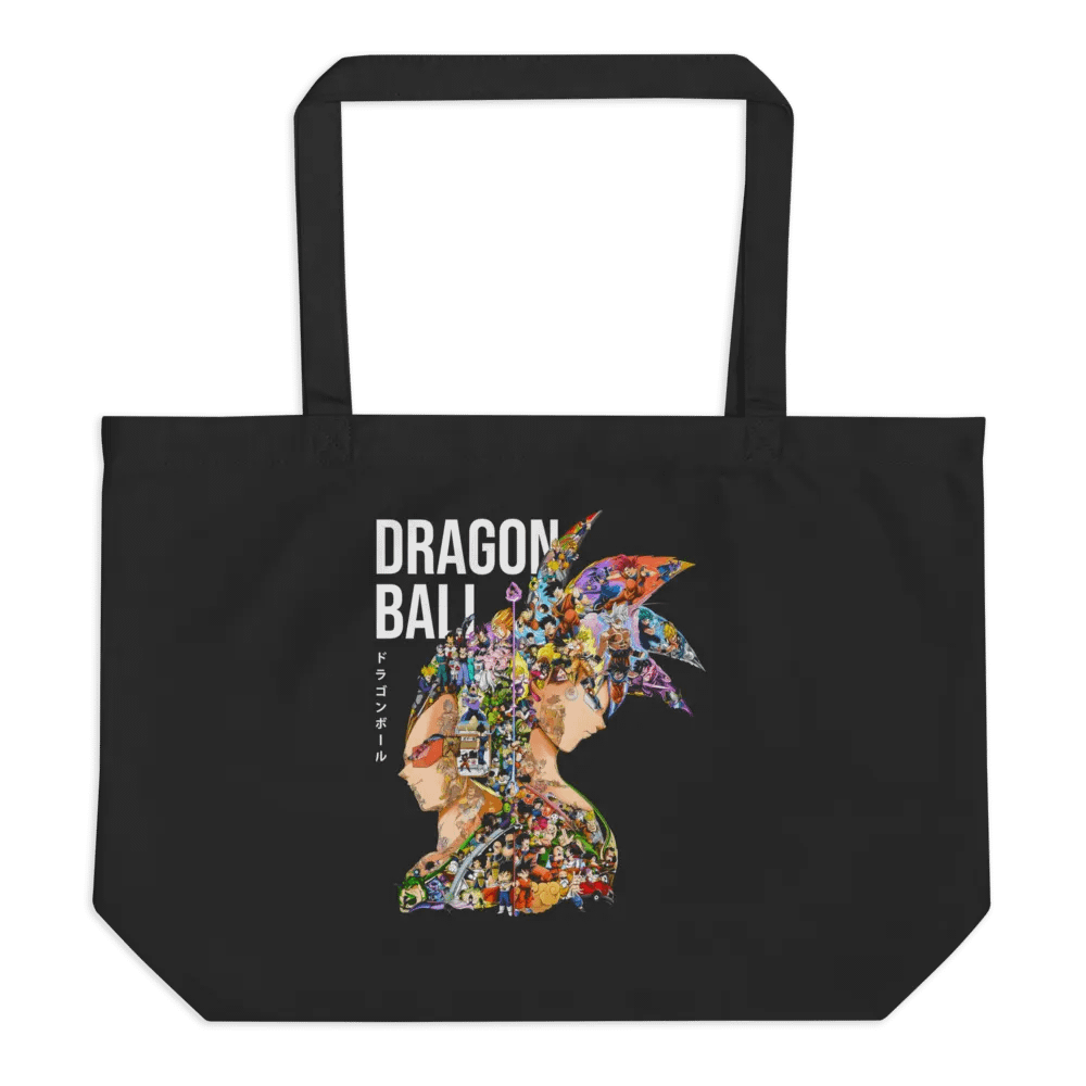 Dragon Ball Collage Organic Tote Bag product image (1)