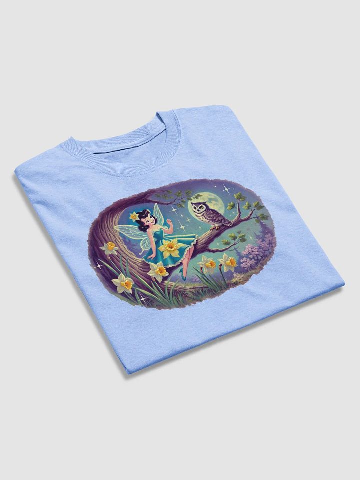 Dafodil Fairy and Owl Unisex T-Shirt product image (7)