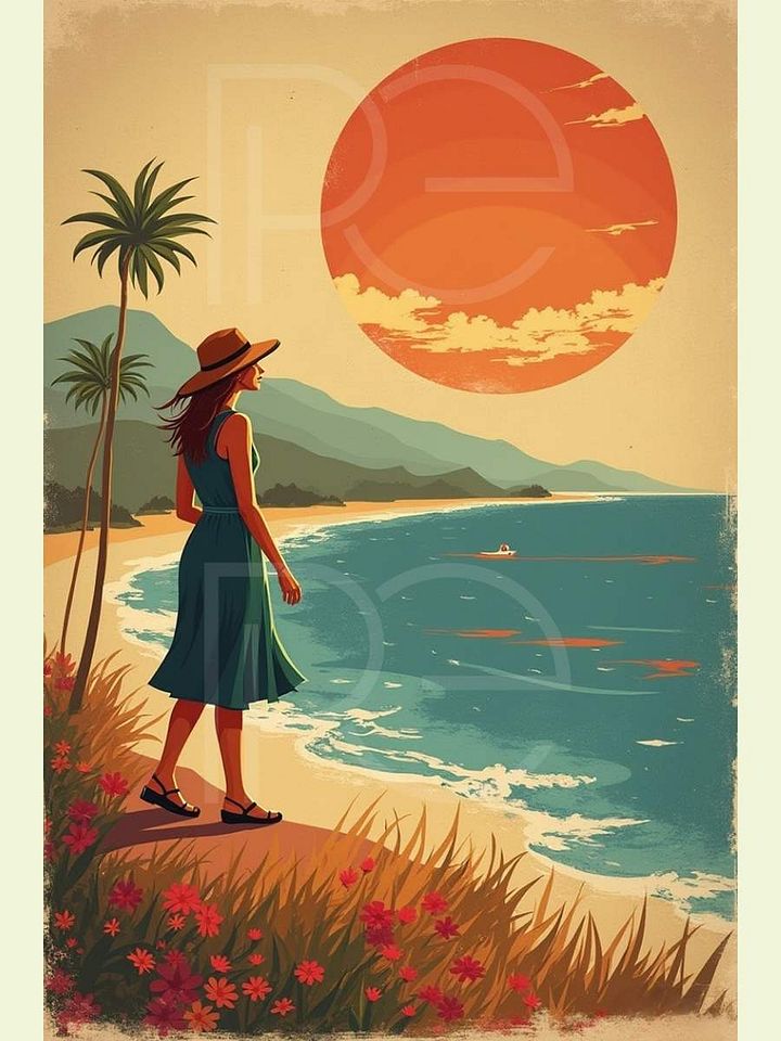 Golden Horizon Escape - 12x18 product image (1)