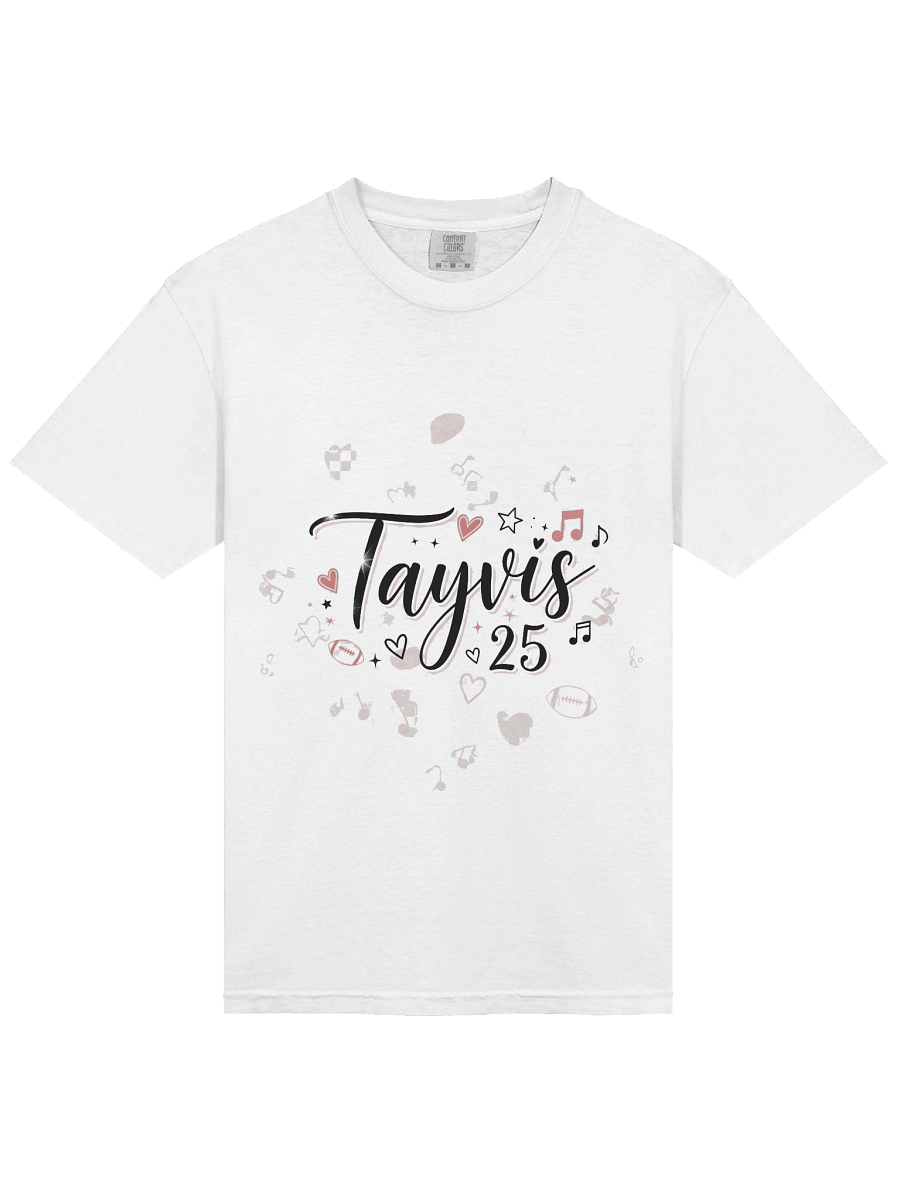 Tayvis 25 Iconic Script T-Shirt product image (3)