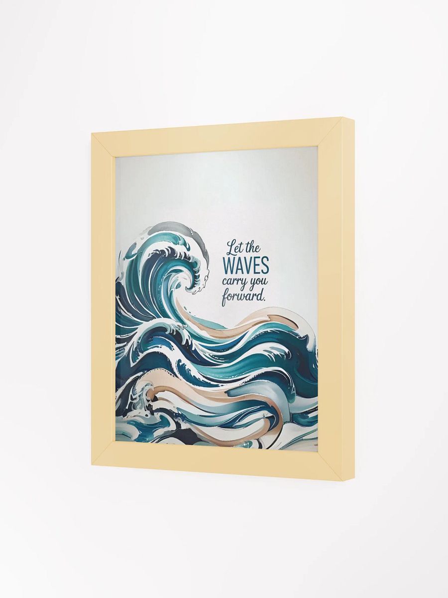 Ethereal Waves Framed Art Poster product image (84)