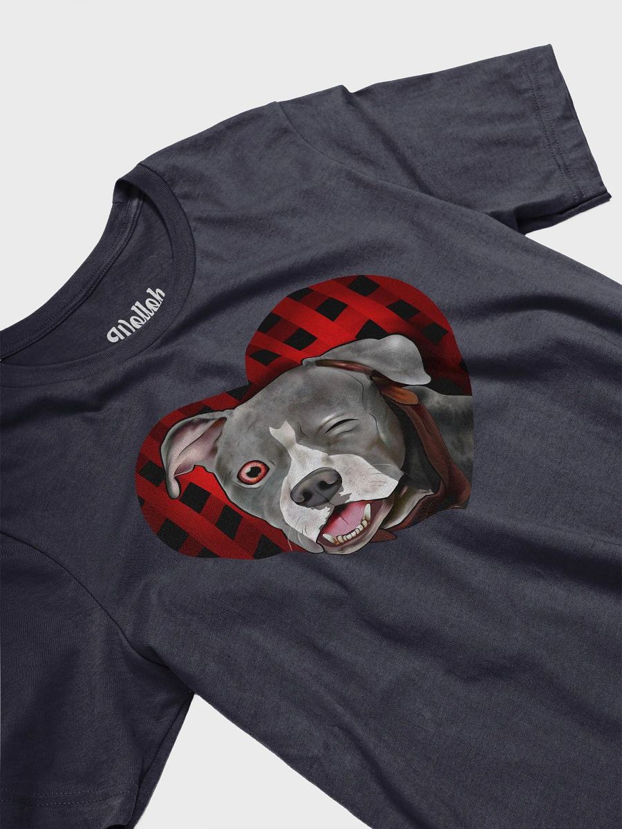 Pitbull Love Valentine’s T-Shirt for Dog Lovers product image (4)
