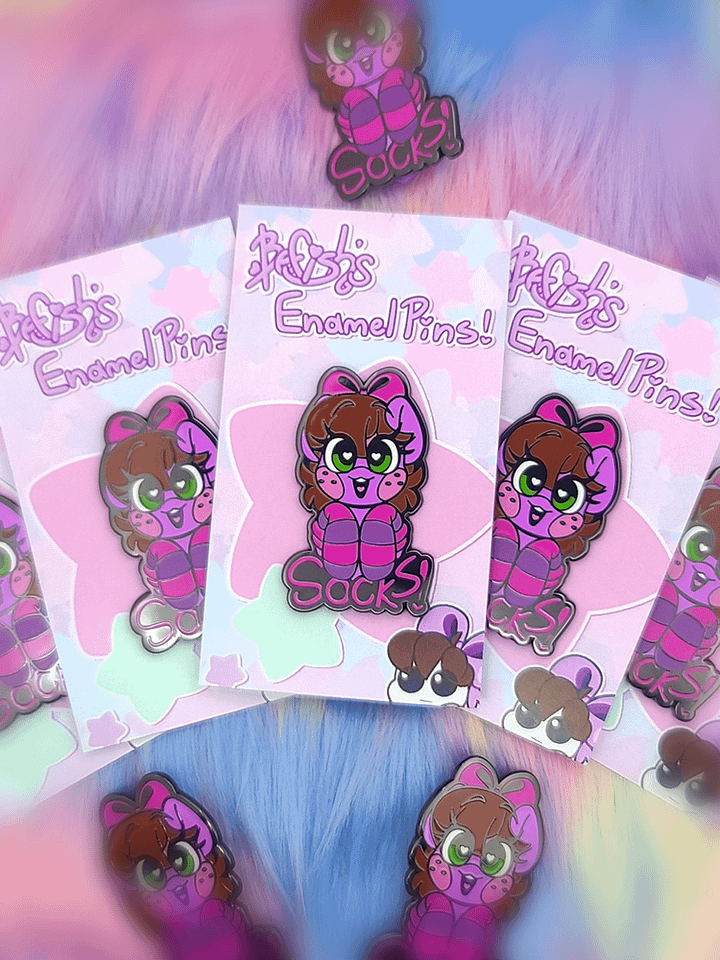 Pony Socks | Enamel Pin product image (1)