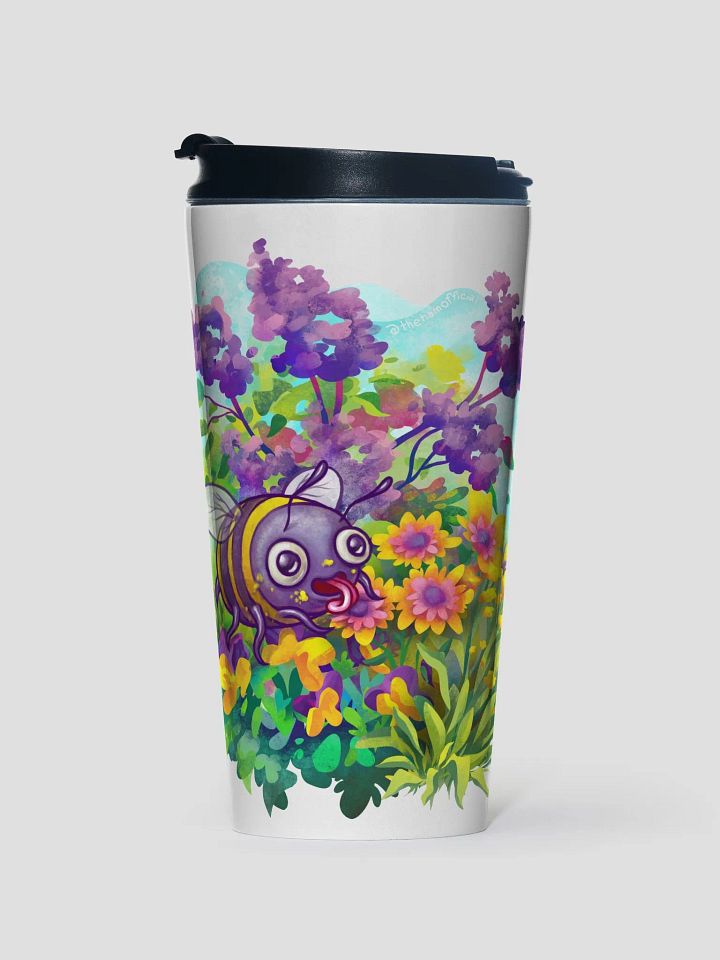 Gettin' Pollenated Stainless Steel Travel Mug product image (1)