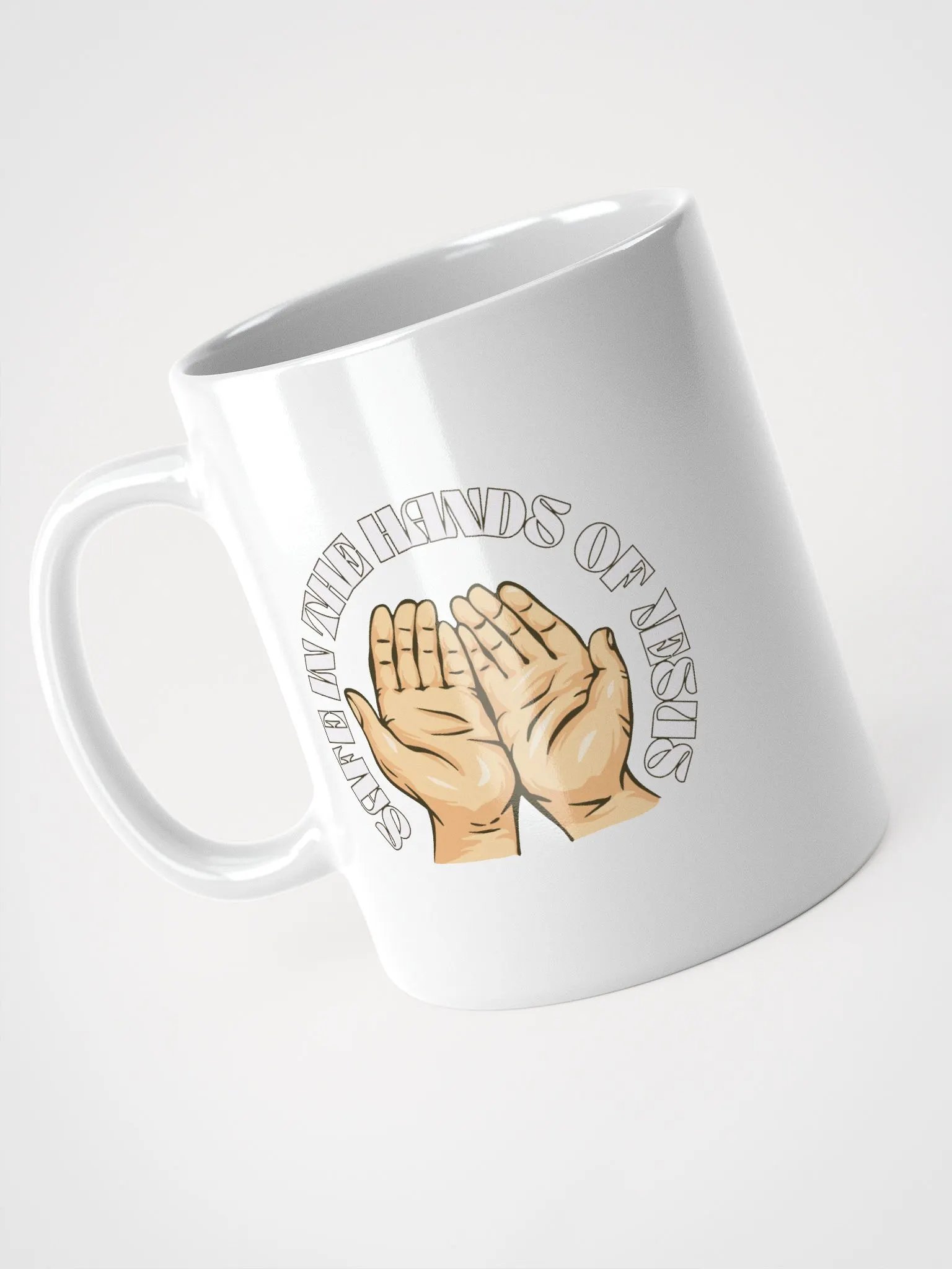 "Safe In The Hands of Jesus" Mug product image (8)