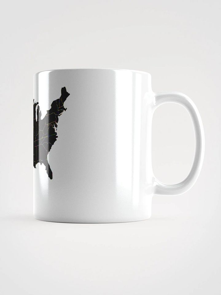 White Glossy Coffee mug-United States of America product image (1)